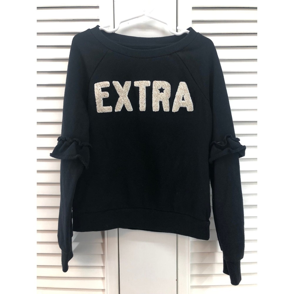 Epic threads size S black extra sweatshirt